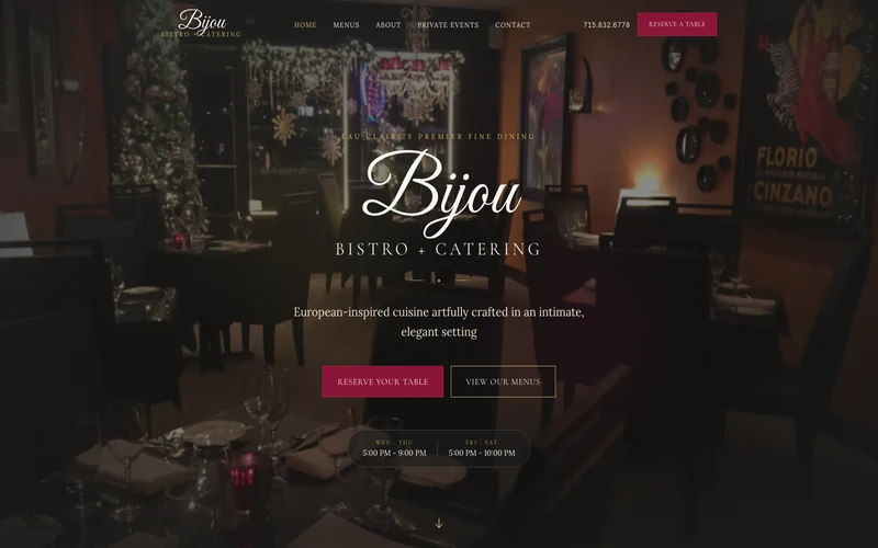Bijou Bistro screenshot